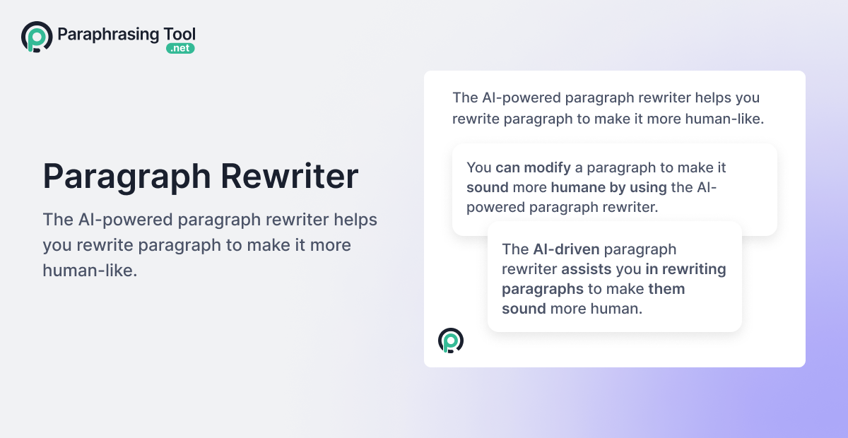 Paragraph rewriter rewrite paragraph using ai